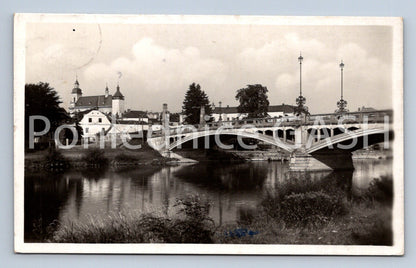 Postcard BORDER IN MORAVIA (ST6784)