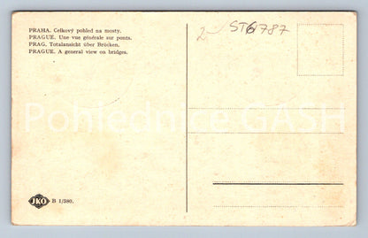 Postcard PRAGUE (ST6787)