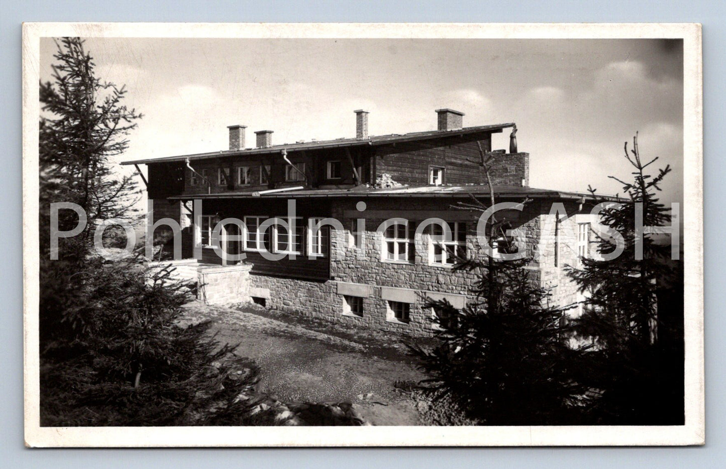 Postcard LYSÁ HORA - COTTAGE (ST6801)