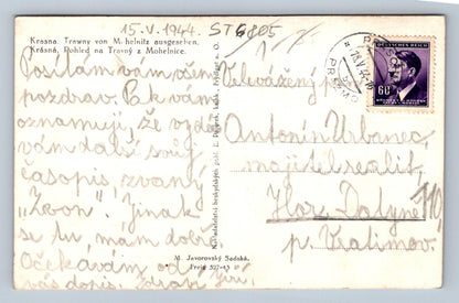 Postcard TRAVNÁ - MOHELNICE (ST6805)