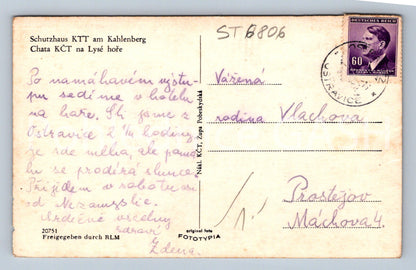 Postcard LYSÁ HORA - COTTAGE (ST6806)