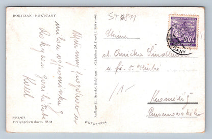 Postcard ROKYCANY (ST6811)