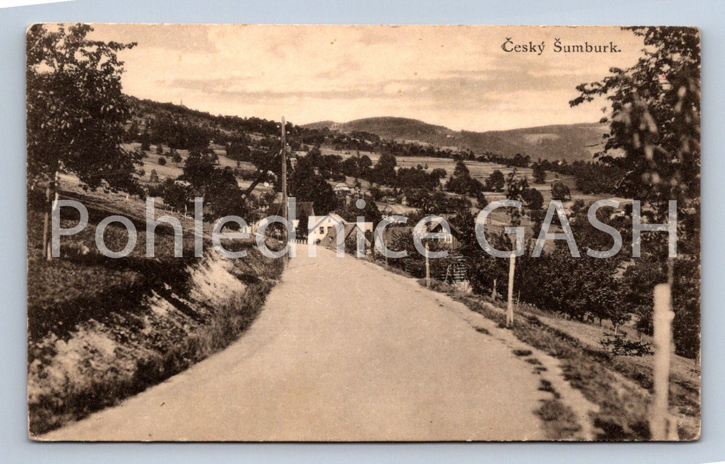 Postcard CZECH ŠUMBURK (ST6814)