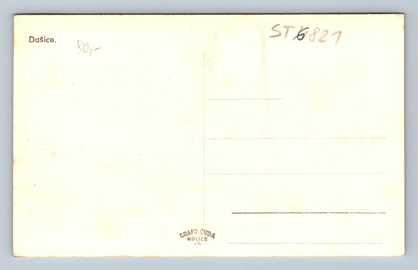 Postcard DAČICE (ST6821)