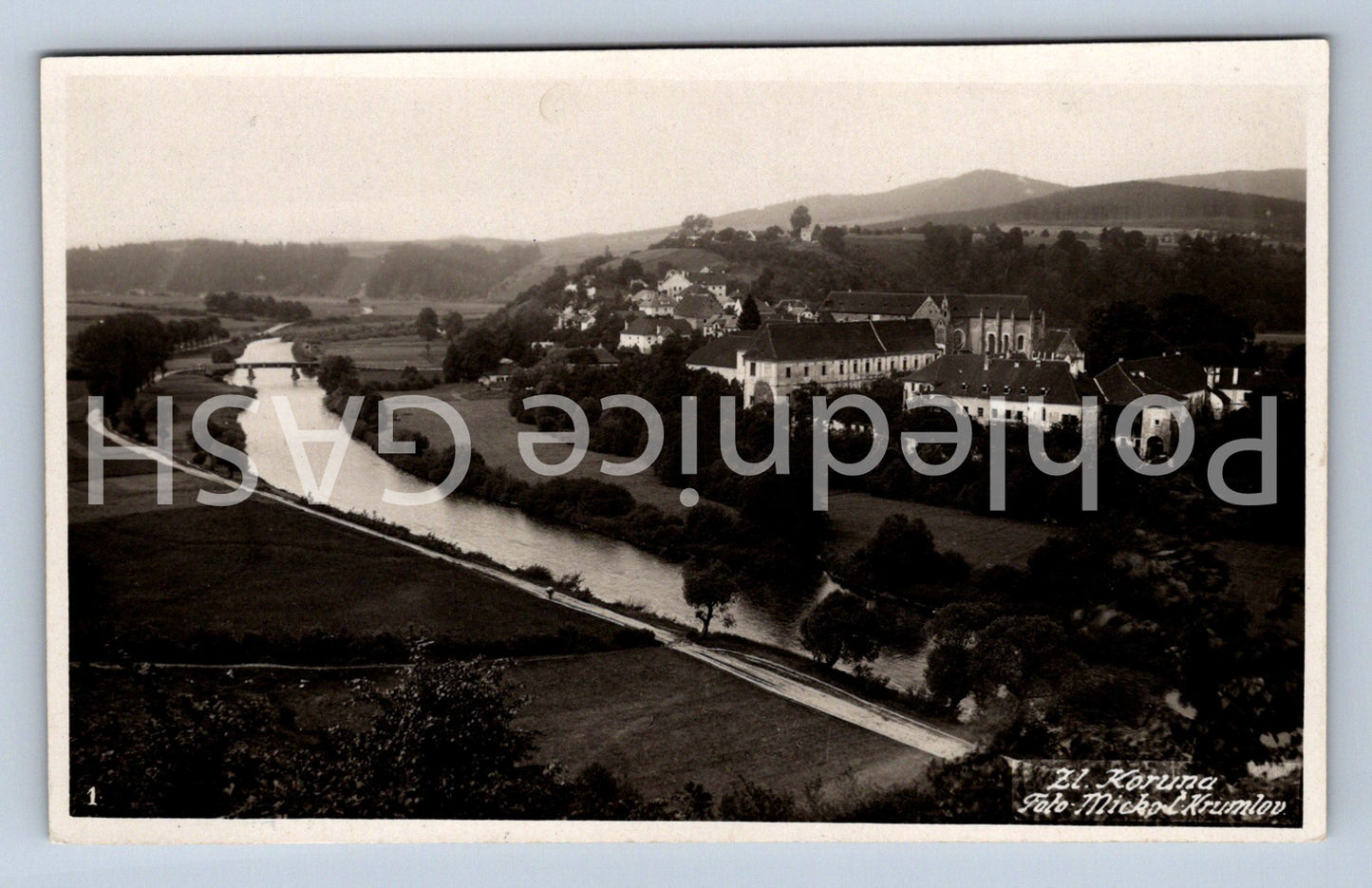 Postcard GOLDEN CROWN (ST6827)