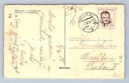 Postcard ZDĚCHOV IN WALLASIA (ST6836)