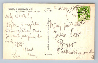 Postcard P. HOŠTÝN (ST6839)