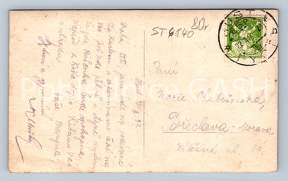 Postcard HUST - CASTLE RUINS (ST6840)