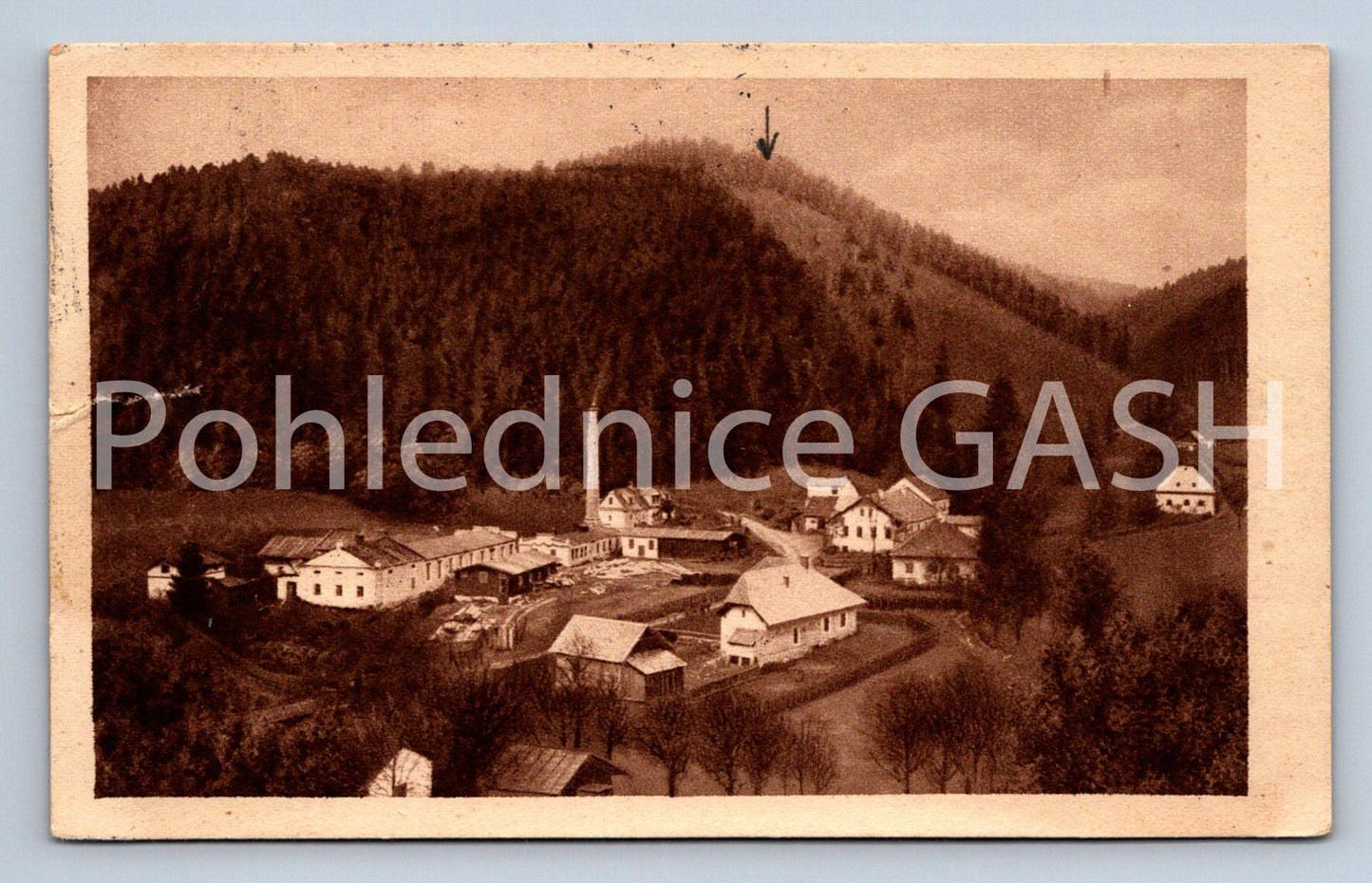 Postcard HOSTÝN NORTH MORAVIA (ST6842)