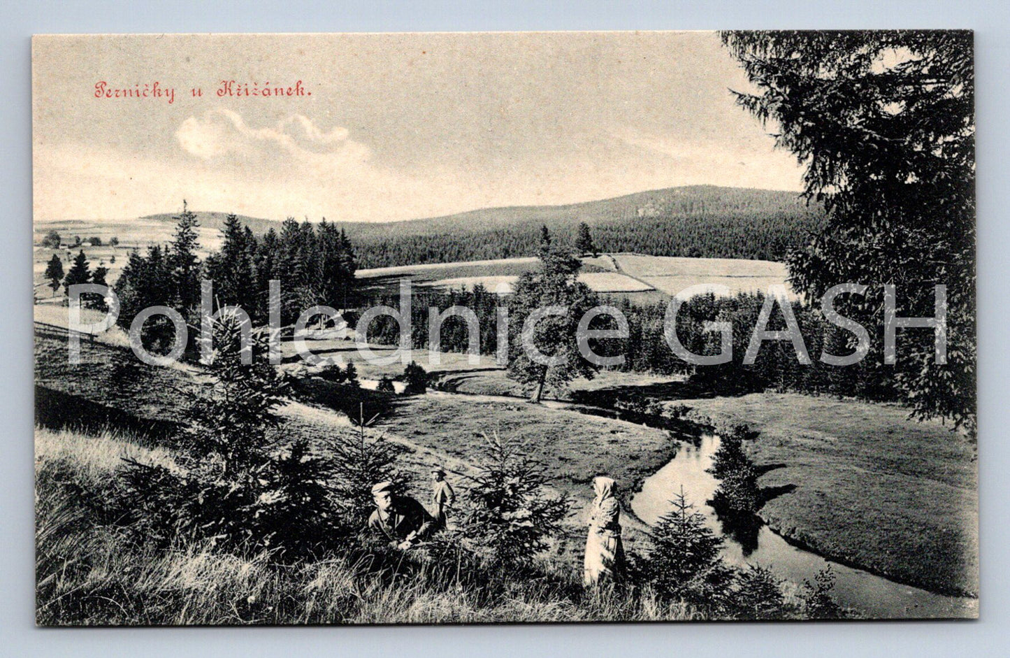 Postcard GINGERBIRDS AT CROSSWORD CLUB (ST6861)