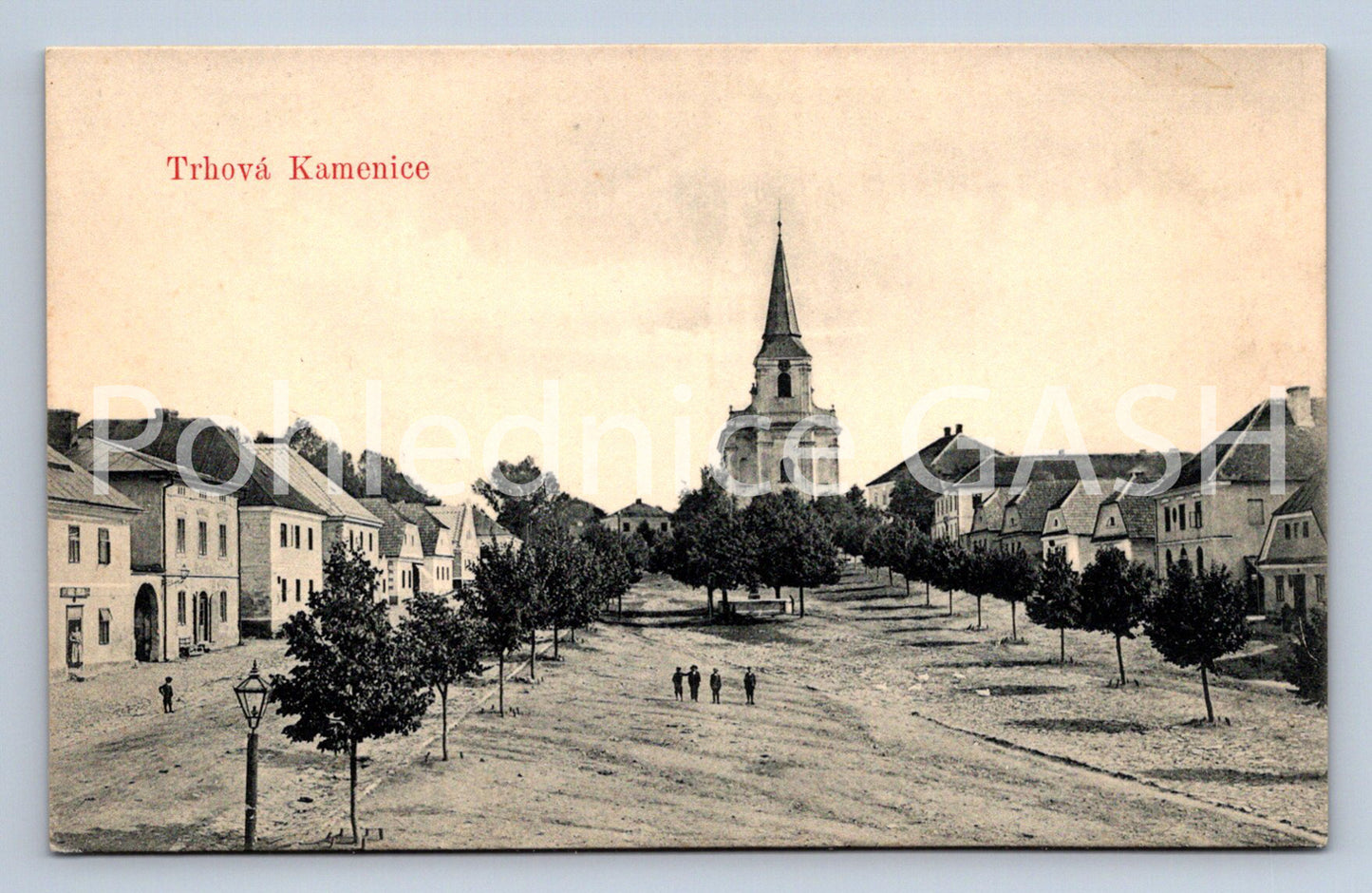 Postcard MARKET STOCK MARKET (ST6862)