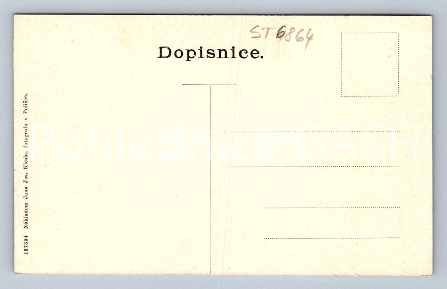 Postcard ST. KATHERINE AT THE SHELF (ST6864)