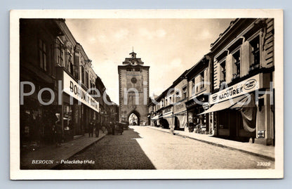 Postcard BEROUN MACOUREK SHOP bohumil brýdl (ST6891)
