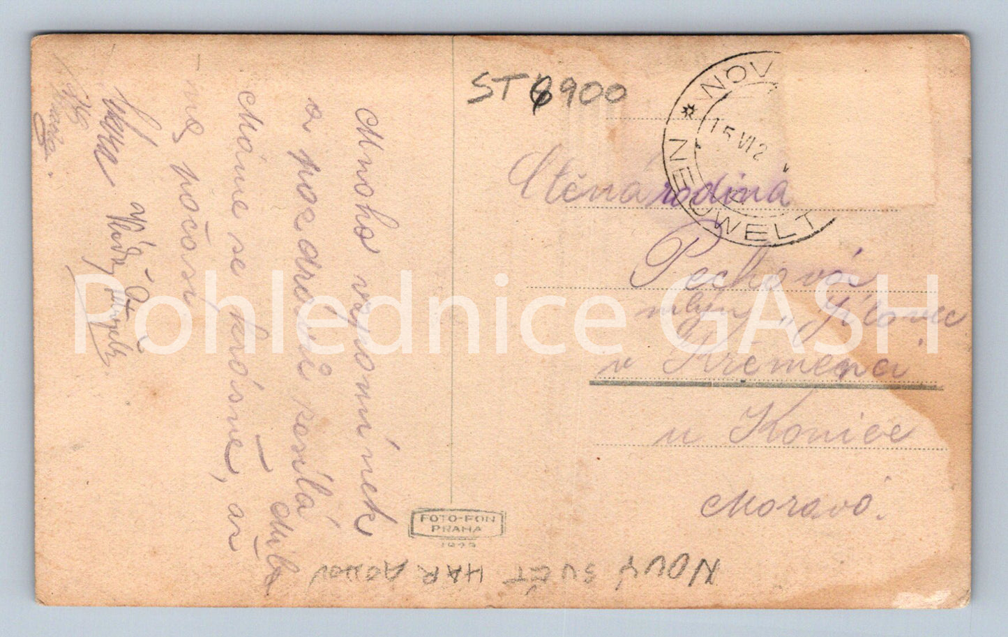 Postcard KRKONOSE - HOTEL U KRAKONOŠE (ST6900)