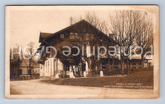 Postcard KRKONOSE - HOTEL U KRAKONOŠE (ST6900)