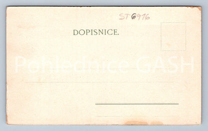 Postcard GREETINGS FROM PODEBRAD (ST6916)