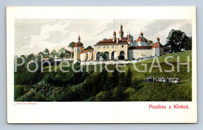 Postcard GREETINGS FROM KLOKOT (ST6917)