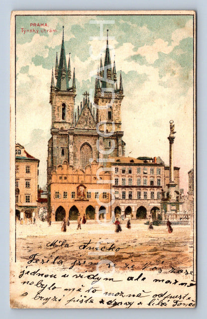 Postcard PRAGUE - TYNA CHURCH (ST6925)