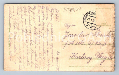 Postcard LOMNICE N. POP. (ST6928)