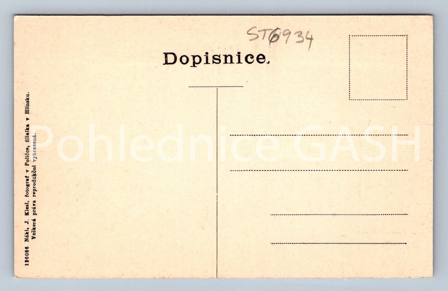 Postcard MARKET STOCK MARKET (ST6934)