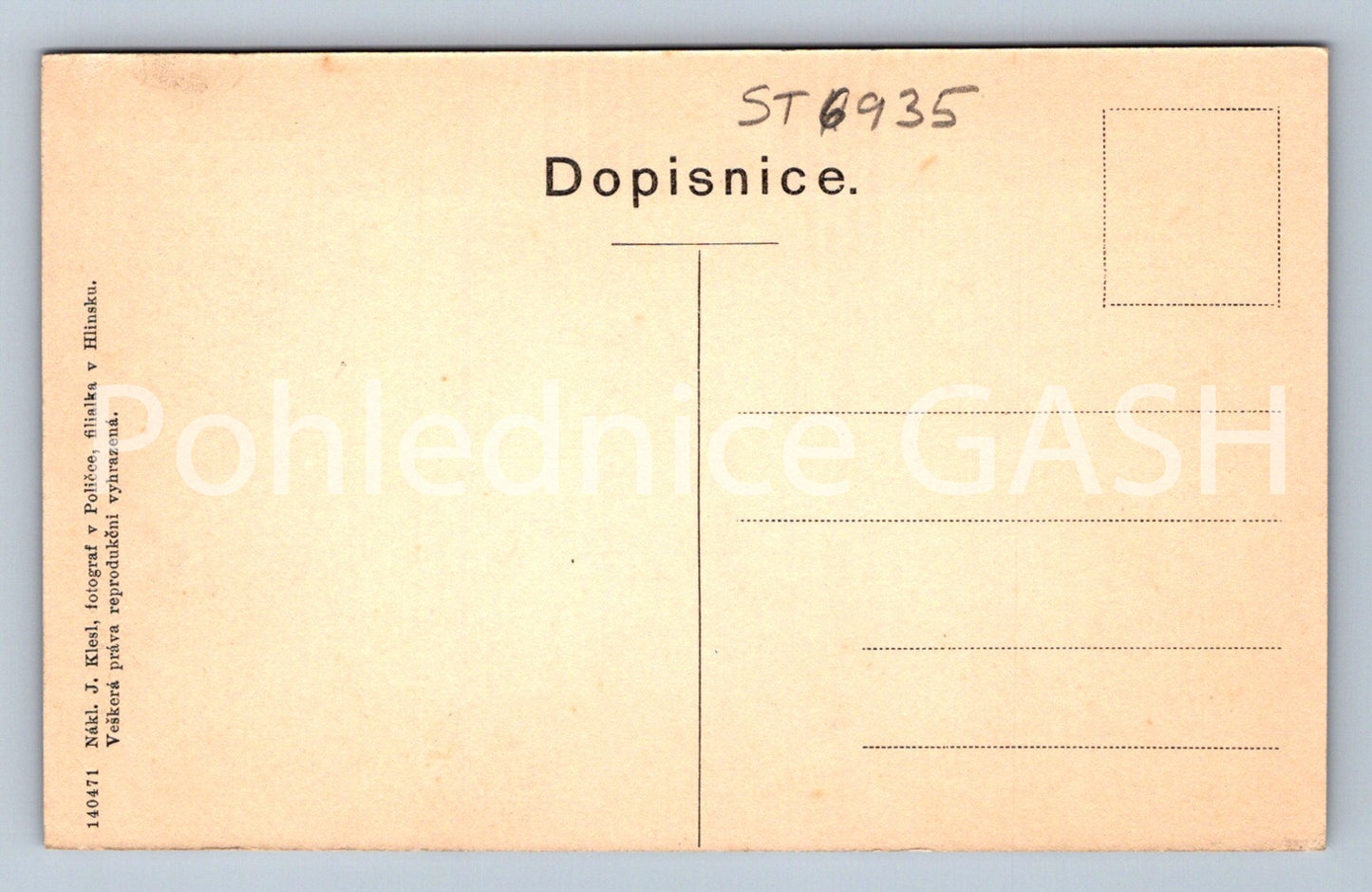 Postcard MARKET STOCK MARKET (ST6935)