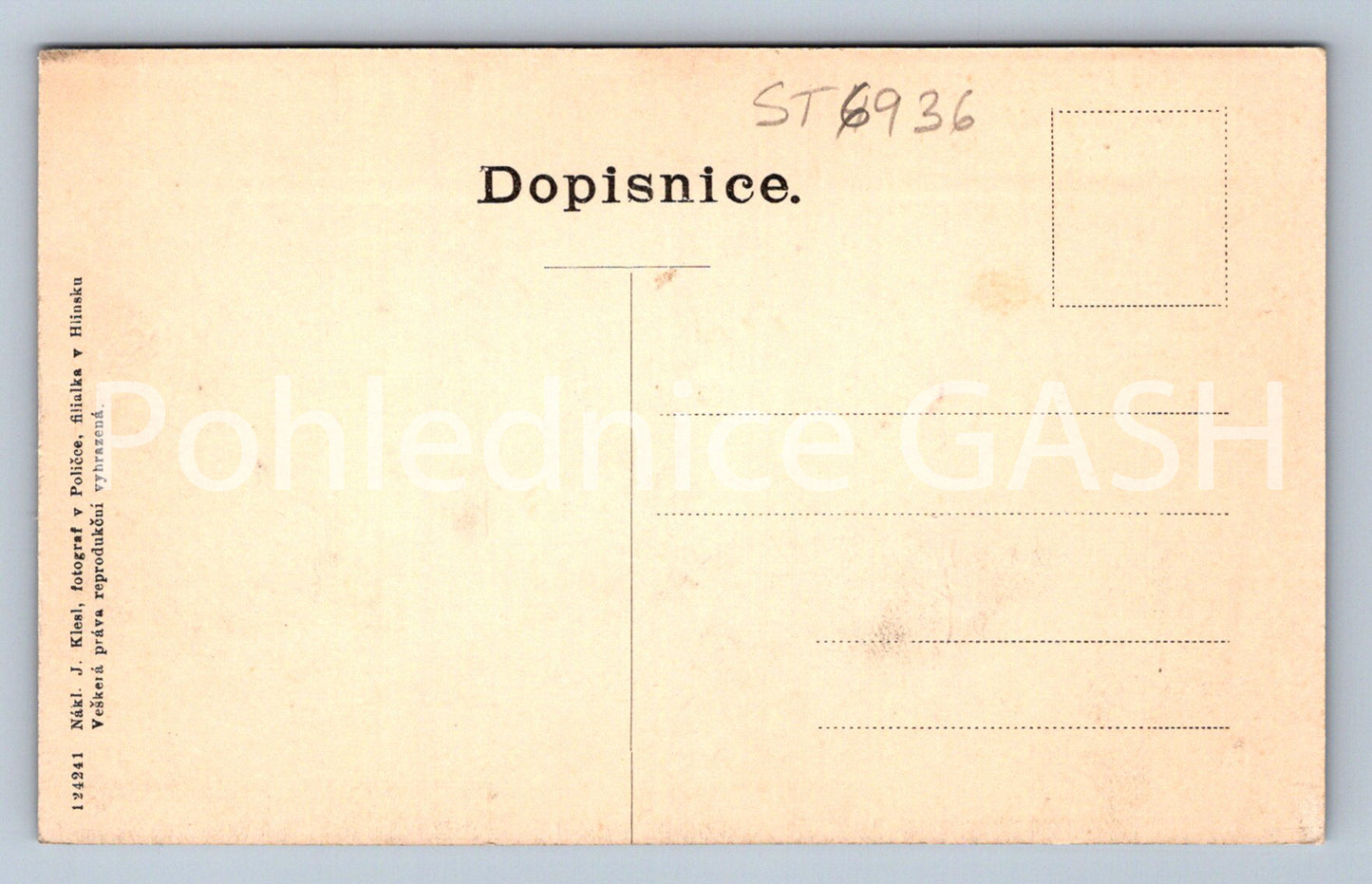 Postcard MARKET STOCK MARKET (ST6936)