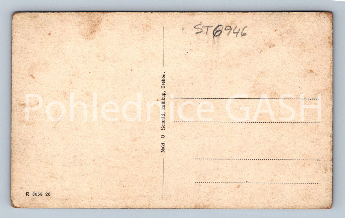 Postcard TŘEBOŇ (ST6946)