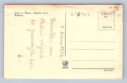 Pohlednice JANOV N. NISOU (ST6947)