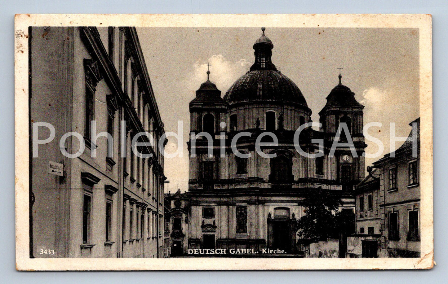 Postcard DEUTSCH GABEL - CHURCH (ST6969)