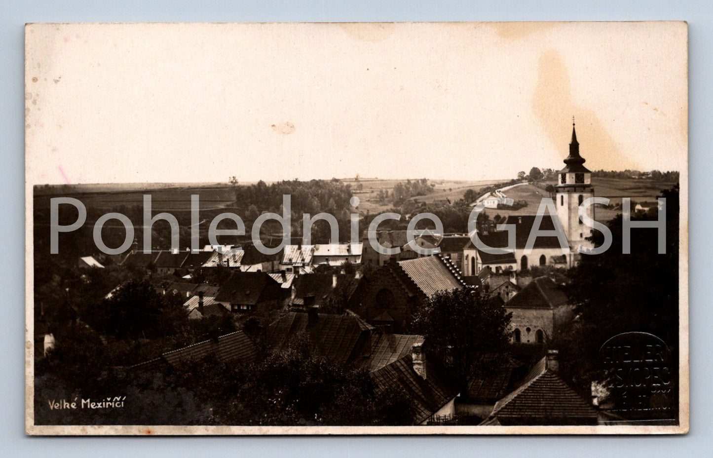 Postcard LARGE INTERSECTION (ST6973)