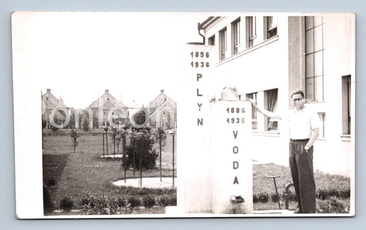 Postcard GAS, WATER (ST6975)