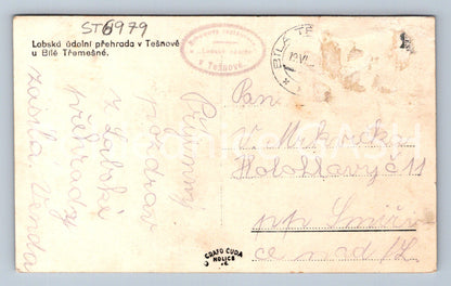 Postcard ELBE RESERVOIR IN TĚŠNOV (ST6979)