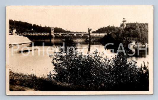 Postcard ELBE RESERVOIR IN TĚŠNOV (ST6979)