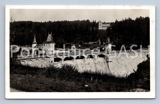 Postcard ELBE RESERVOIR IN TĚŠNOV (ST6983)