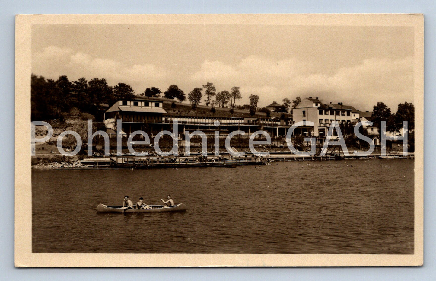 Postcard SAND - SWIMMING POOL (ST6991)