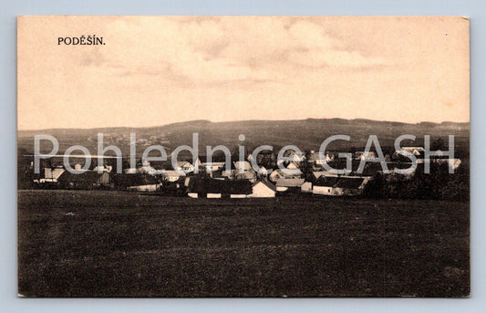 Postcard PODĚŠÍN (ST7002)
