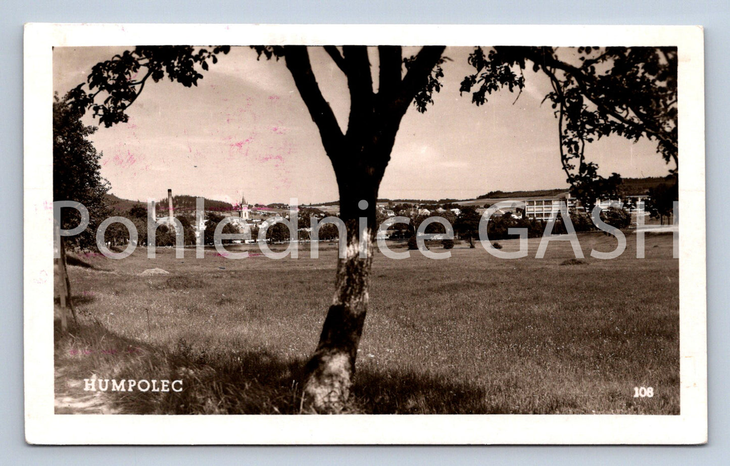 Postcard HUMPOLEC (ST7003)