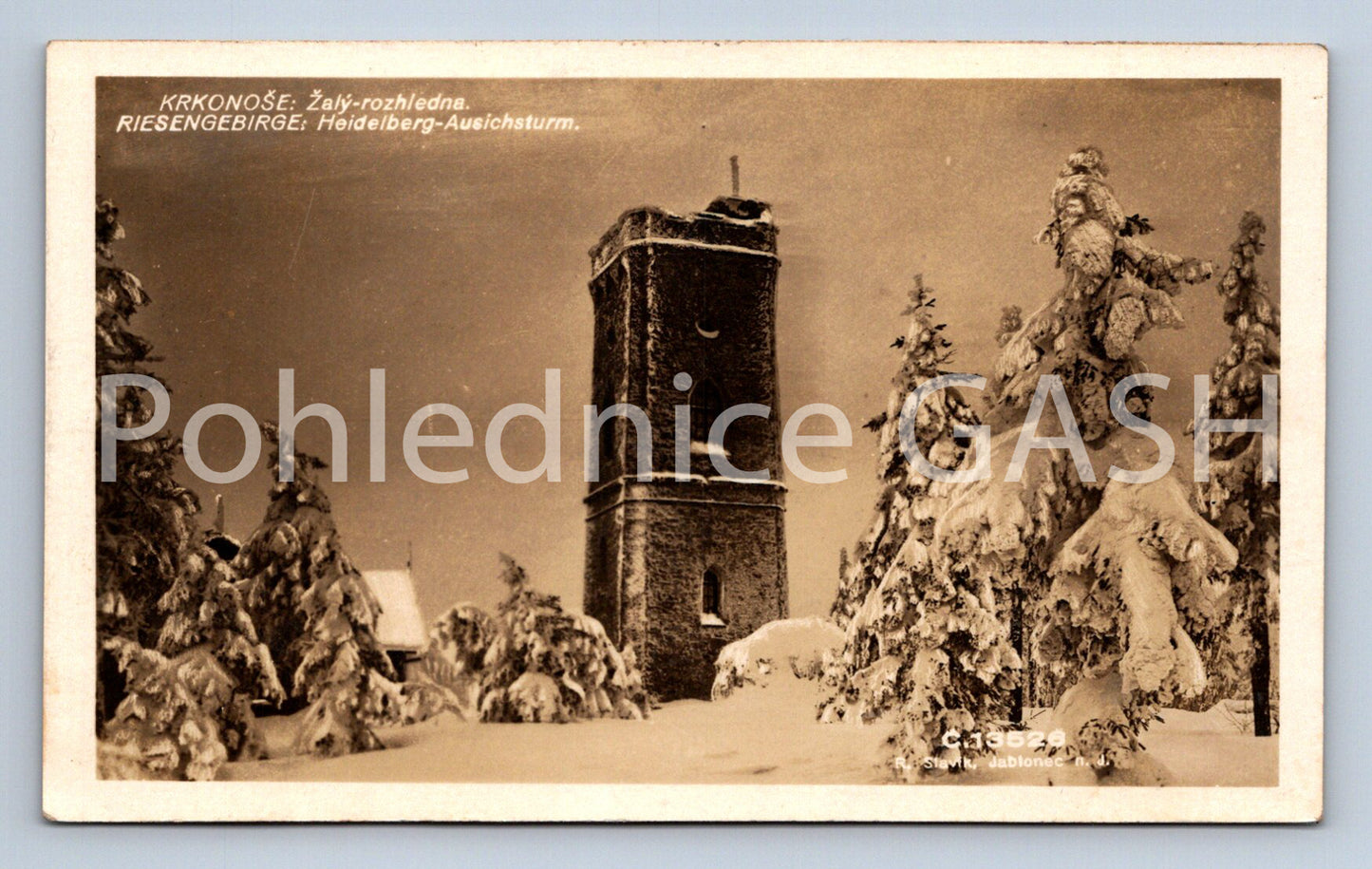 Postcard KRKONOSE (ST7008)