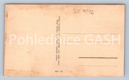 Postcard HUST - CASTLE RUINS (ST7012)