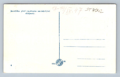 Postcard JAVORIČKO (ST7042)