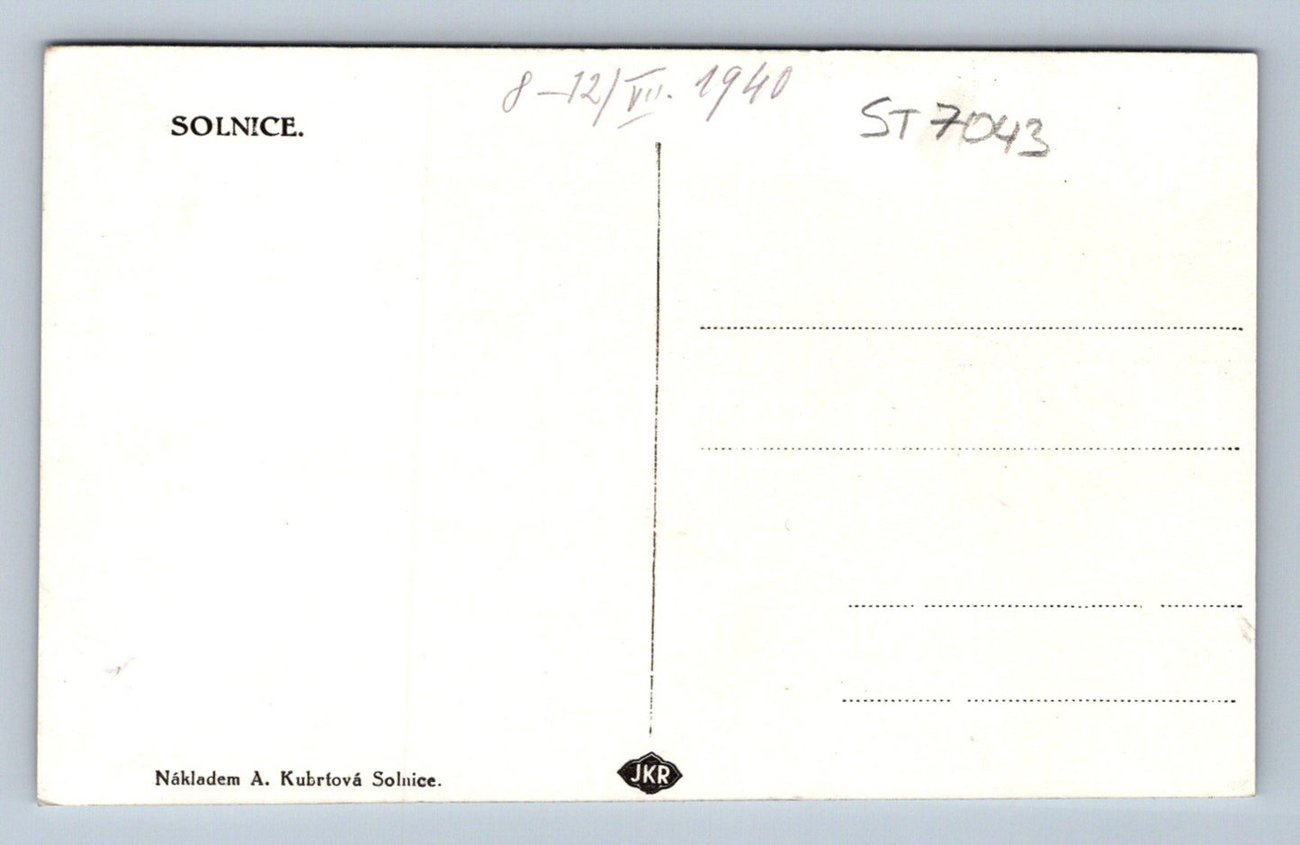 Postcard SALT (ST7043)