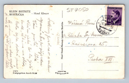 Postcard BYSTŘIČKA (ST7050)