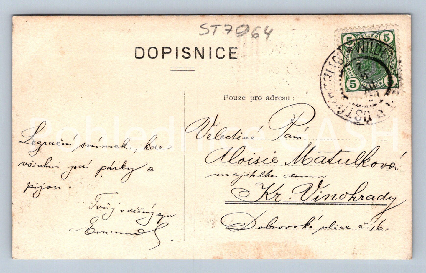 Postcard FAMILY (ST7064)