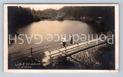 Postcard STUDÁNKA SPA BY THE LAKE (ST7069)