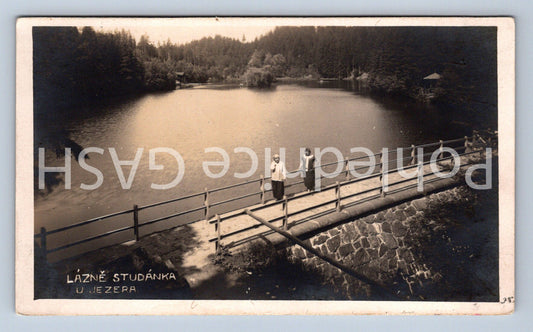 Postcard STUDÁNKA SPA BY THE LAKE (ST7069)