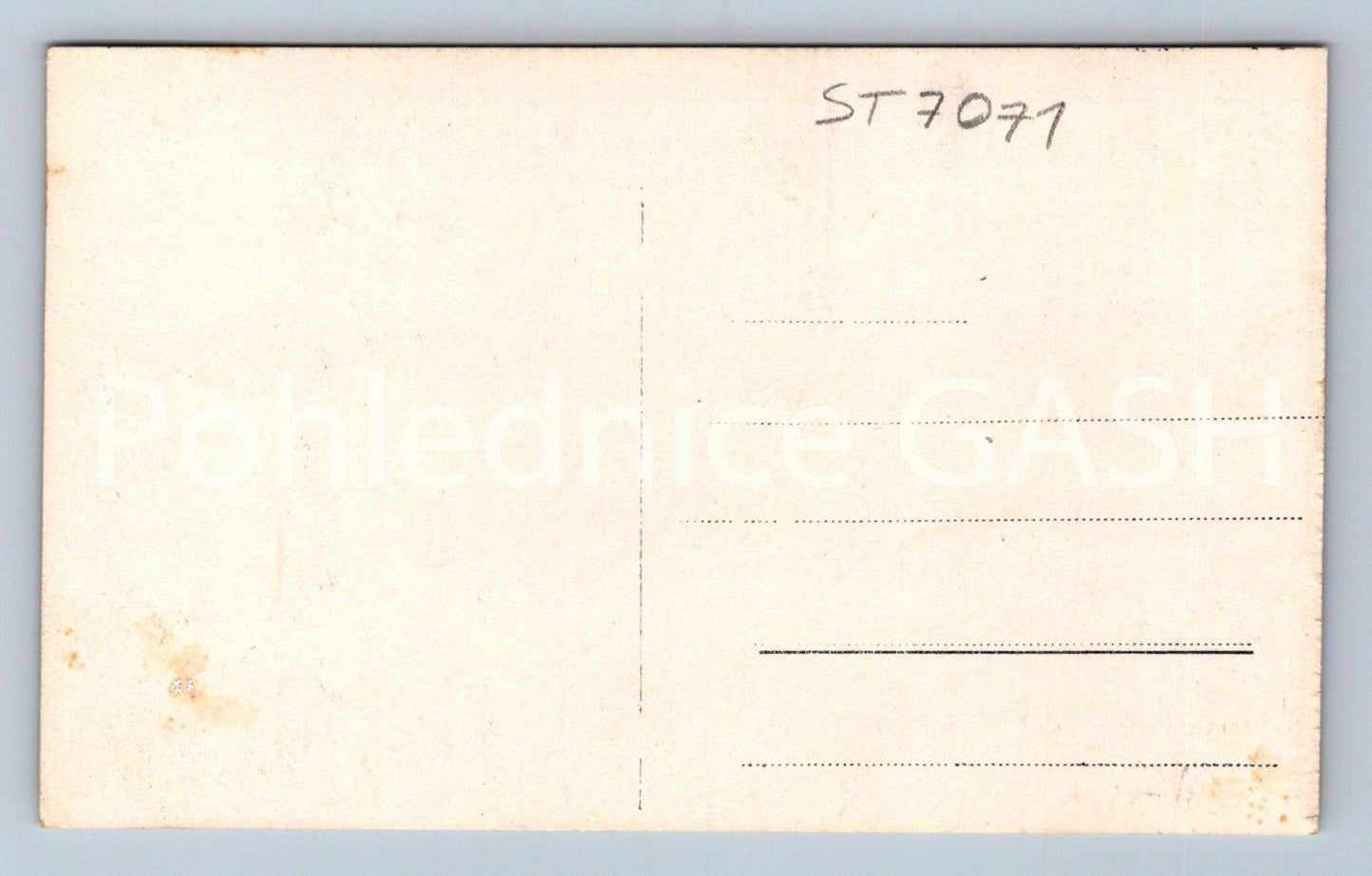 Postcard GREETINGS FROM SVETLÁ (ST7071)