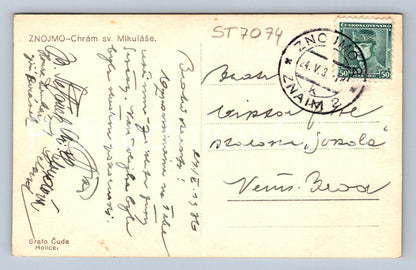 Postcard ZNOJMO (ST7074)