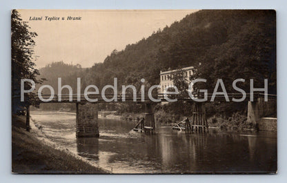 Postcard LÁZNĚ TEPLICE U HRANICE (ST7077)
