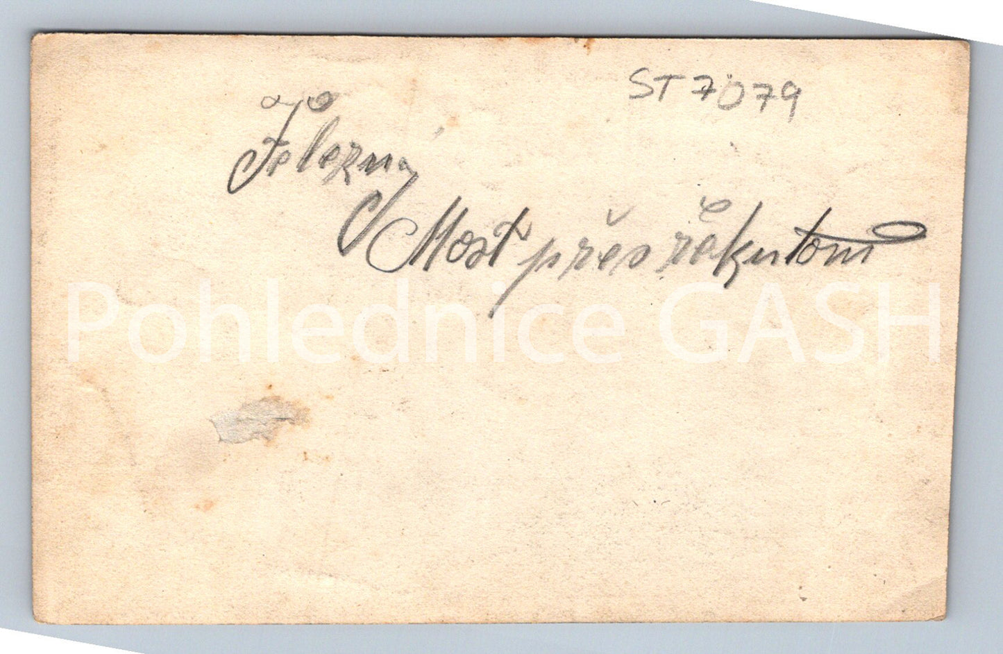 Postcard IRON BRIDGE OVER THE RIVER (ST7079)