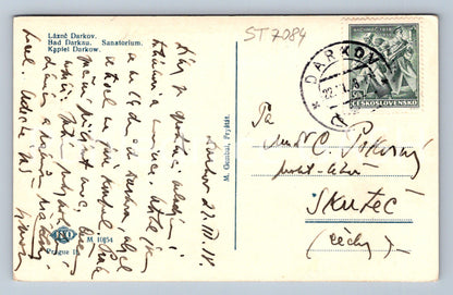 Postcard DARKOV SPA (ST7084)